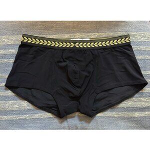 Charlie by Matthew Zink. Classic Trunk with Grecian Waistband. Black. Size M